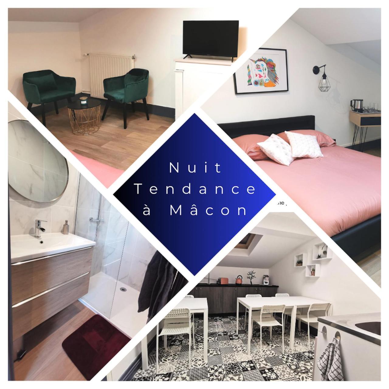 Logement - Nuit Tendance Centre Ville De Macon H Eksteriør bilde