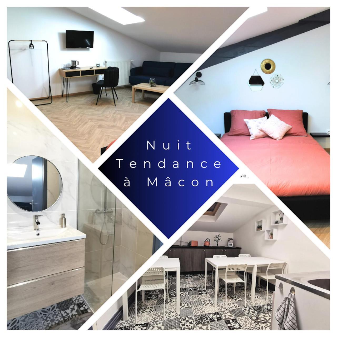 Logement - Nuit Tendance Centre Ville De Macon H Eksteriør bilde